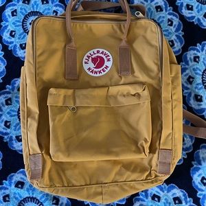 Fjallraven Kanken Classic Backpack Ochre